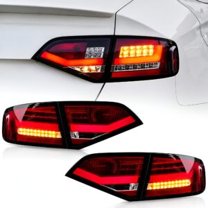 Motokrafta LED Tail Lights – Compatible With Audi A4 B8 (2009–2012) | DRL Dynamic Signal Brake Reverse Rear Lamp Upgrade