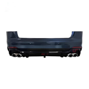 Motokrafta Body Kit – Compatible with Audi A4 B9 (2017–2019) RS4 ABT Style Rear Bumper Diffuser Upgrade Kit
