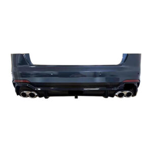 Motokrafta Body Kit – Compatible with Audi A4 B9 (2017–2019) RS4 ABT Style Rear Bumper Diffuser Upgrade Kit