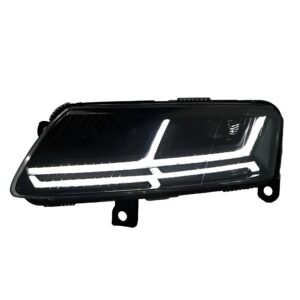 Motokrafta LED Headlights – Compatible With Audi A6 C6 (2005–2011) | Dynamic Signal Animation DRL Bi-Xenon Projector Front Lamp Upgrade