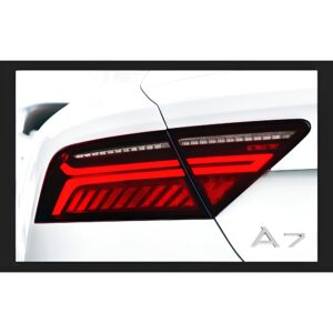Motokrafta LED Tail Lights – Compatible with Audi A7 (2011–2018) – DRL Dynamic Signal Rear Lamp Upgrade