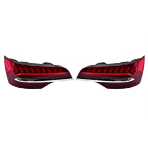 Motokrafta LED Tail Light (Red) – Compatible with Audi Q7 (2010–2015) | DRL Rear Lamp Retrofit Upgrade