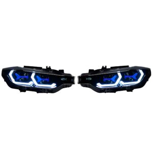 Motokrafta LED Projector Headlights – Compatible with BMW 3 Series F30 (2012–2015) | DRL Front Lamp Retrofit Upgrade for Halogen Models