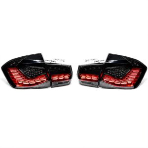 Motokrafta LED Dragon Clear Style Taillights – Compatible with BMW 3 Series F30 / F35 / F80 (2012–2018) | 3D GTR-Inspired Rear Light Upgrade