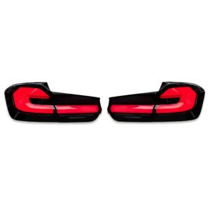 Motokrafta 3D Laser LED Taillights – Compatible with BMW 3 Series F30 / F35 / F80 (2012–2018) | G20 Style Laser Rear Lamp Upgrade Set