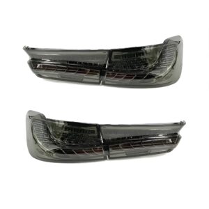Motokrafta LED Rear Tail Light – Compatible with BMW 3 Series G20 (2018+) | Dragon Style Smoke Finish DRL Tail Lamp Upgrade