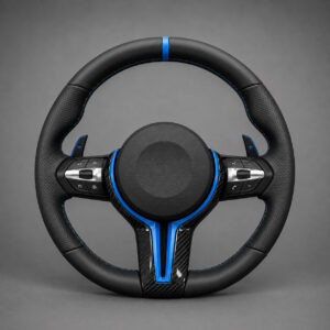 Motokrafta Sport Style Steering Wheel (Style 2) – Compatible with BMW 3 Series (2010–2022) | Custom Performance Interior Upgrade