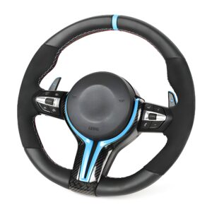 Motokrafta Sport Style Steering Wheel (Style 2) – Compatible with BMW 3 Series (2010–2022) | Custom Performance Interior Upgrade
