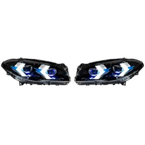Motokrafta LED Projector Headlights – Compatible with BMW 5 Series F10 (2010–2013) | Xenon Style Retrofit Upgrade with DRL Function
