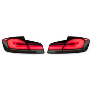Motokrafta G30 Style LED Tail Lamp (Red) – Compatible with BMW 5 Series F10 (2010–2017) | Rear Light Upgrade with DRL Function