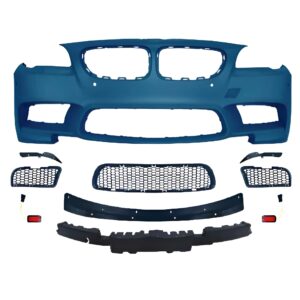 Motokrafta M Sport M5 Style Front Bumper Body Kit – Compatible with BMW 5 Series F10 (2010–2017) | OEM+ Upgrade
