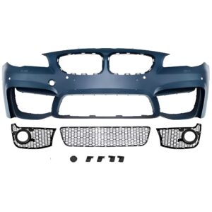 Motokrafta M4 Style Front Bumper Body Kit – Compatible with BMW 5 Series F10 (2010–2017) | OEM+ Upgrade