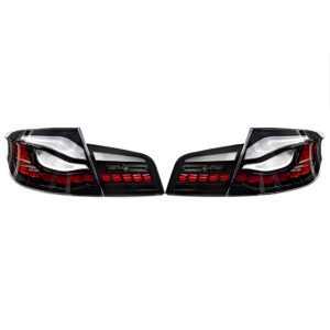 Motokrafta LED Rear Tail Light (Smoke Style) – Compatible with BMW 5 Series F10 / F18 (2010–2017) | DRL Taillamp Retrofit Upgrade