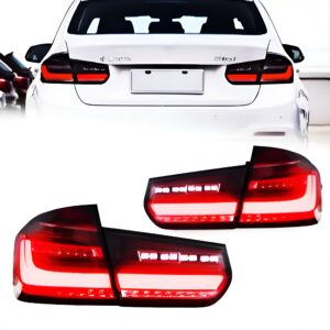 Motokrafta 3D LED Rear Tail Lamp – Compatible with BMW F30 / F35 (2013–2018) | DRL Sequential Signal Tail Light Upgrade