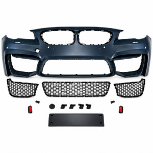 BMW F10 M4 Style Front Bumper, OEM+ Upgrade, No Fog Lamp Cutouts (2010–2017) – Motokrafta