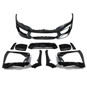 Motokrafta M-Tech Style Front Bumper Conversion Kit – Compatible with BMW 3 Series G20 (2020, US Spec Style)