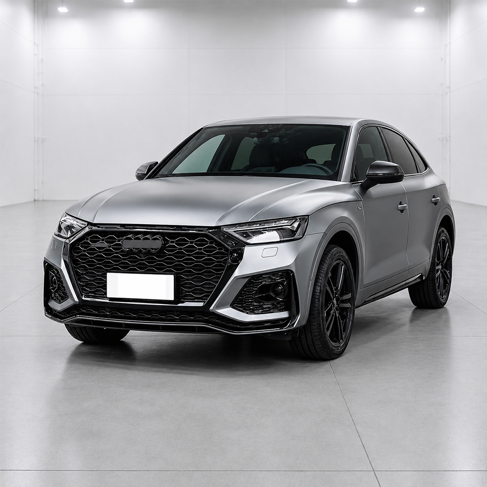 Motokrafta Body Kit – Compatible with Audi Q5 FY (2021–2023) RS-Style Rear Bumper Diffuser Lip Upgrade Kit - Image 2