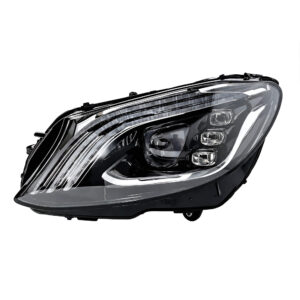 Motokrafta LED Headlight Projector Lens – Compatible with Mercedes-Benz W205 (2014–2020) | DRL Front Lamp Upgrade Kit