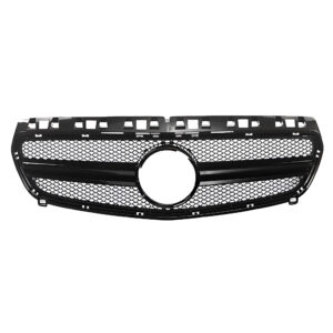 Motokrafta Front Grille Upgrade Kit-Compatible with A-Class W176 (2012–2016) Black Finish Sport Style