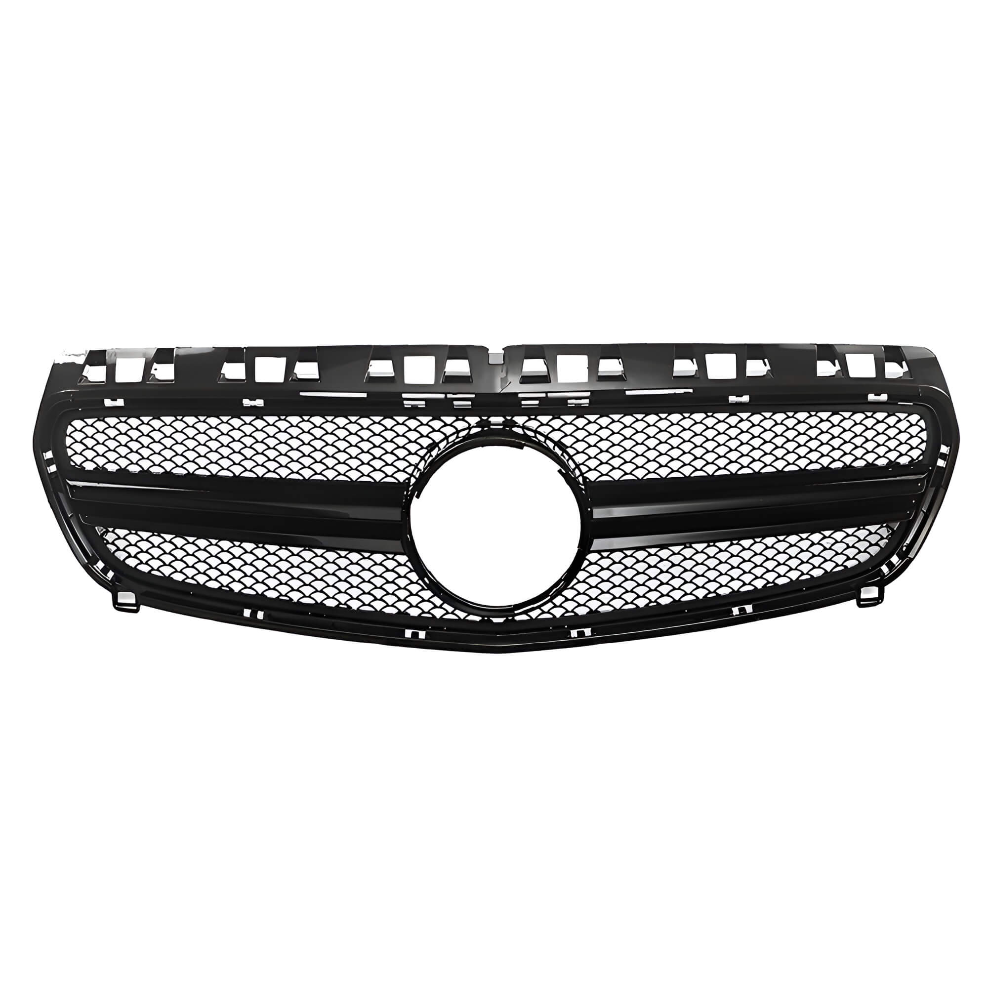 Motokrafta Front Grille Upgrade Kit-Compatible with A-Class W176 (2012–2016) Black Finish Sport Style