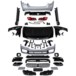 Motokrafta Performance Style Full Body Kit – Compatible with BMW 5 Series F10/F18 (2010–2017) Facelift Conversion Upgrade