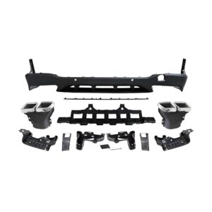 Motokrafta Body Kit – Compatible with Mercedes-Benz GLC X253 (2016+) Sport Rear Bumper Diffuser Upgrade