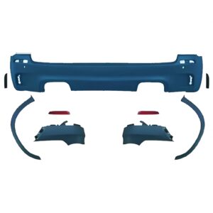 Motokrafta M Sport X5M Style Rear Bumper Body Kit – Compatible with X5 E70 (2010–2013) | OEM+ Upgrade with Wheel Arch Extensions