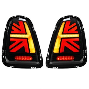 Motokrafta LED Clear Taillights – Compatible with MINI Cooper R55 / R56 / R57 (2009–2015)