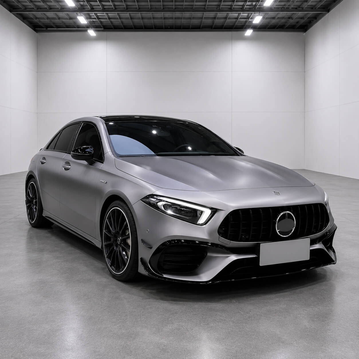 Motokrafta AMG45 S Style Body Kit – Compatible With Mercedes-Benz A-Class W177 (2018–2024 Front, Rear, Side Skirts & Exhaust Upgrade) - Image 3