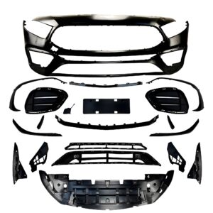 Motokrafta Performance Style Front Bumper Body Kit – Compatible with Mercedes-Benz A-Class W177 (2018–2023) Splitter & Side Skirts Upgrade