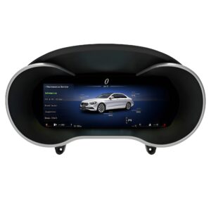 Motokrafta Digital Dashboard Cluster – Compatible with Mercedes-Benz W205 / X253 | LCD Instrument Speedometer with Android Player Upgrade