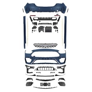 Motokrafta Full Body Kit Conversion-Compatible with C-Class W206 (2022–2025) Front Rear Skirts & Exhaust Style Upgrade