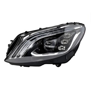 Motokrafta LED Headlight Projector Lens – Compatible with Mercedes-Benz C class W205 (2014–2020) | DRL Front Lamp Upgrade Kit