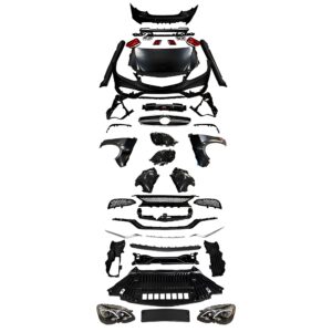 Motokrafta Facelift Body Kit Conversion-Compatible with E-Class W212 (2009–2016) Front & Rear Sport Upgrade