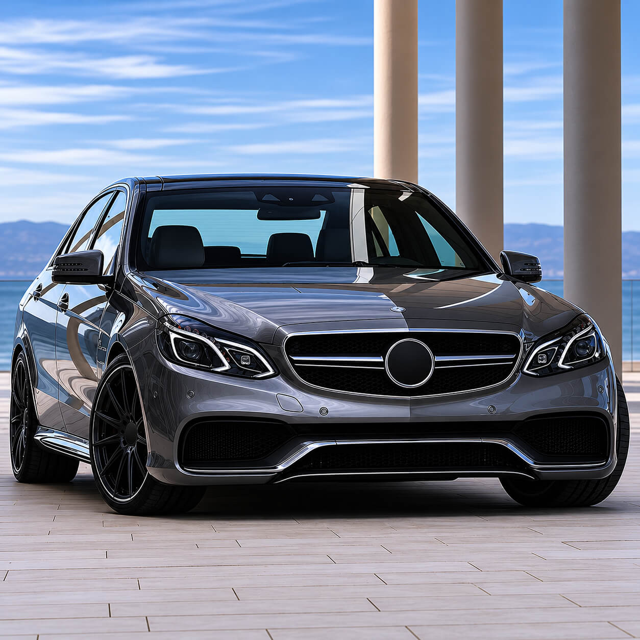Motokrafta Facelift Body Kit Conversion-Compatible with E-Class W212 (2009–2016) Front & Rear Sport Upgrade - Image 5