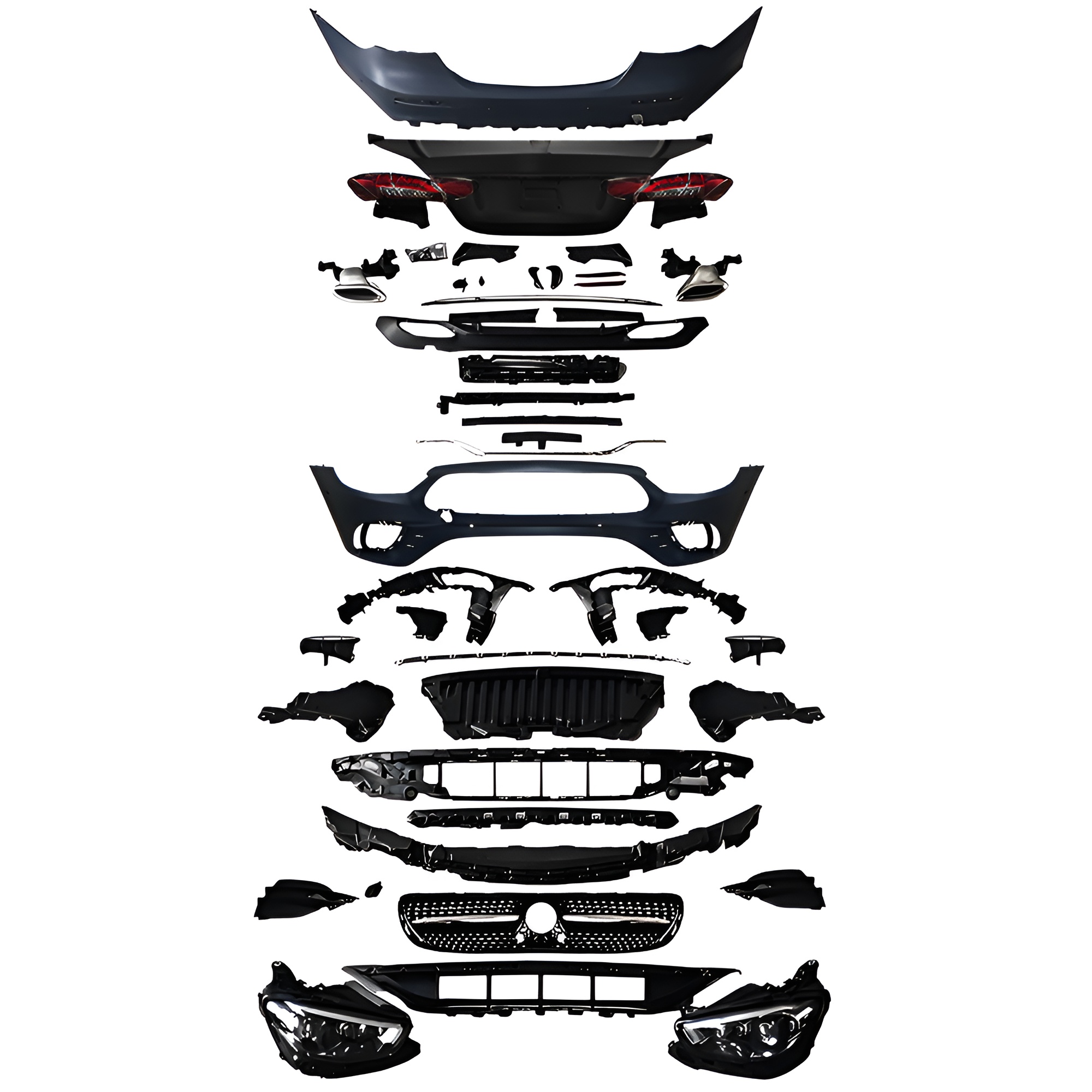 Motokrafta Facelift Body Kit Conversion-Compatible with E-Class W213 (2016–2023) Sport OEM+ Upgrade