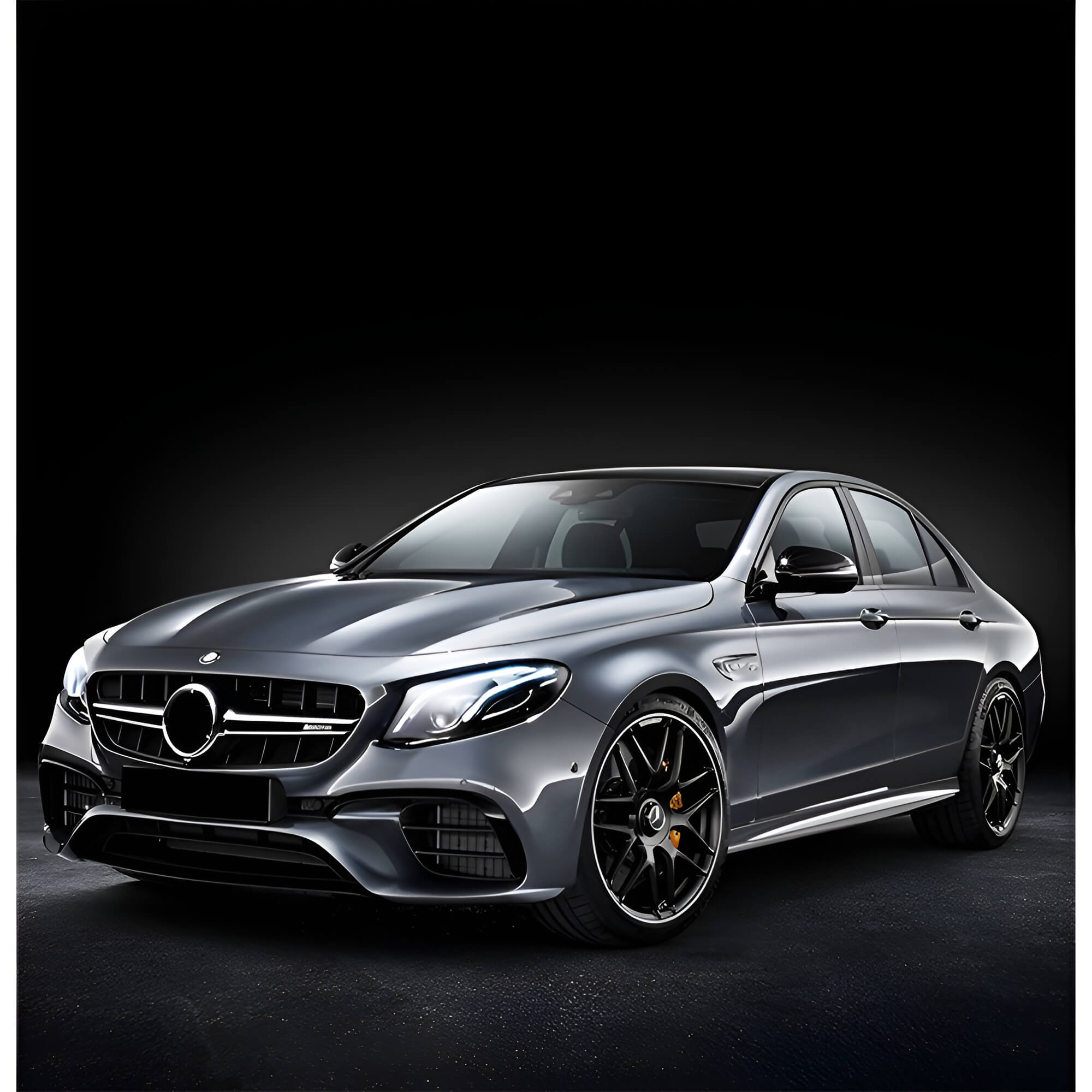 Motokrafta Front Body Kit Conversion-Compatible with E-Class W213 (2016–2019) Sport Front Bumper Hood Fender Upgrade - Image 3