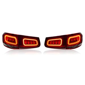 Motokrafta LED Tail Lights – Compatible with Mercedes-Benz GLC W253 / X253 (2016–2019) | Xenon Style DRL Retrofit Rear Lamp Upgrade
