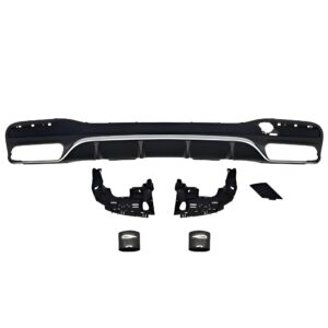 Motokrafta Body Kit – Compatible with GLS W166/X166 (2016–2019) Rear Lip Diffuser Styling Conversion Kit