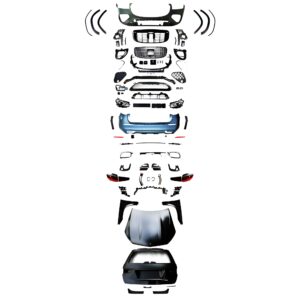 Motokrafta Body Kit – Compatible with GL/GLS W166/X166 (2012–2016) 2024+ Luxury Exterior Full Upgrade Kit