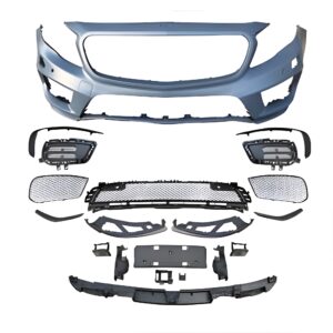 Motokrafta Body Kit – Compatible with Mercedes-Benz GLA-Class X156 (2014–2019) Sport Front Bumper Facelift Upgrade Kit