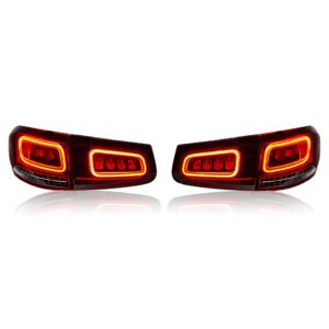 Motokrafta LED Tail Lights – Compatible with Mercedes-Benz GLC Class W253 / X253 (2016–2019) | Xenon Style DRL Retrofit Rear Lamp Upgrade