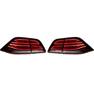 Motokrafta LED Tail Lights – Compatible with Mercedes-Benz GLE W166 (2016–2019) | Xenon Style DRL Retrofit Rear Lamp Upgrade