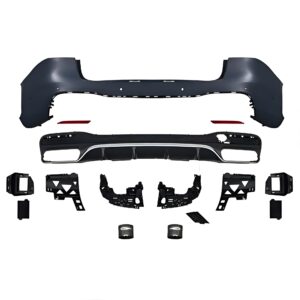 Motokrafta Body Kit – Compatible with Mercedes-Benz GLE W166 (2016–2019) Sport Rear Bumper Conversion Upgrade