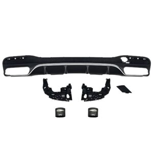 Motokrafta Body Kit – Compatible with GLS W166/X166 (2016–2019) Rear Lip Diffuser Styling Conversion Kit