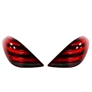 Motokrafta LED Tail Lights – Compatible with Mercedes-Benz S-Class W222 (2014–2019) | Maybach Style Red Xenon DRL Retrofit Rear Lamp Upgrade