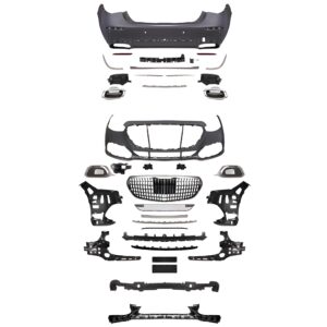 Motokrafta Body Kit – Compatible with Mercedes-Benz S-Class W223 (2021–2025) Maybach Style Front Bumper Upgrade Kit