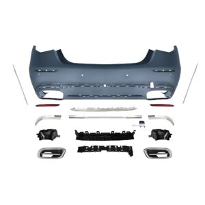 Motokrafta Body Kit – Compatible with Mercedes-Benz S-Class W223 (2021–2025) Maybach S680 Style Rear Bumper Upgrade Kit