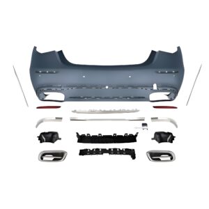Motokrafta Body Kit – Compatible with Mercedes-Benz S-Class W223 (2021–2025) Maybach S680 Style Rear Bumper Upgrade Kit