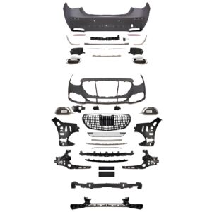 Motokrafta Body Kit – Compatible with Mercedes-Benz S-Class W223 (2021–2025) Maybach Style Front Bumper Upgrade Kit